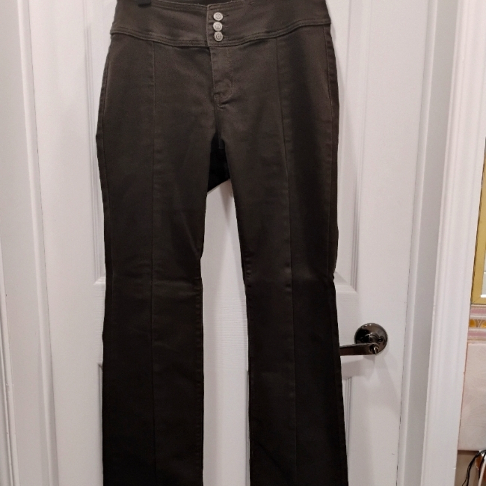 Brushed Cotton Flared Pants Sz 9-10